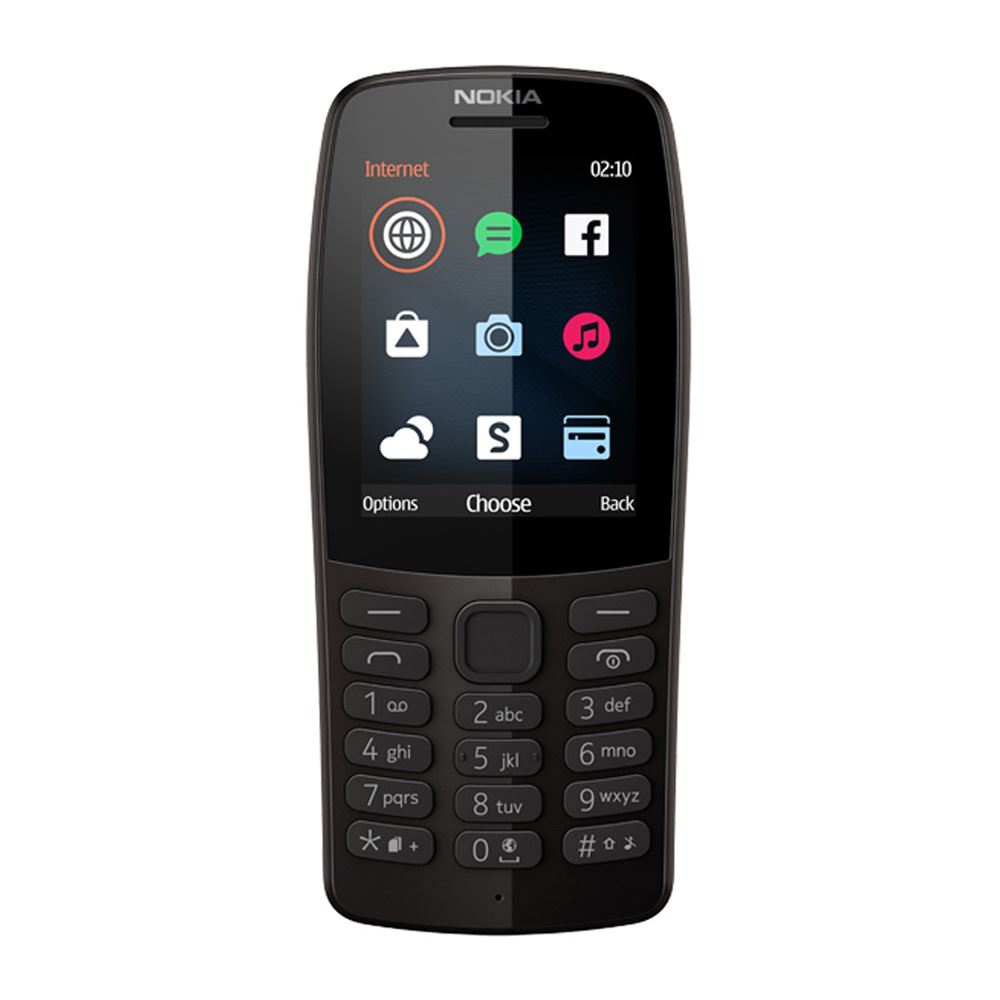 Nokia 210 Dual Sim TA-1139 (Qora)