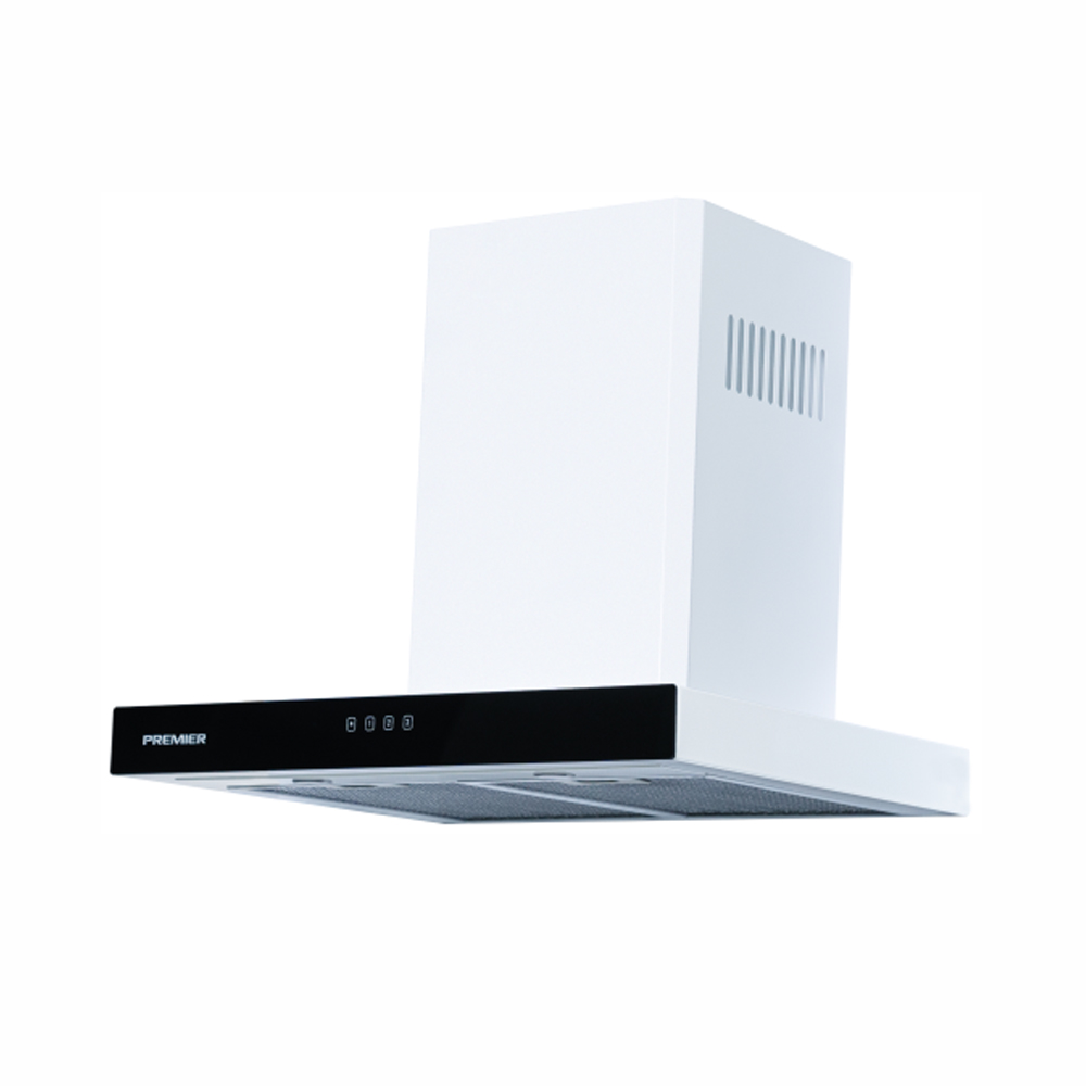 Kitchen hood Premier T SHAPE, White | MUZ