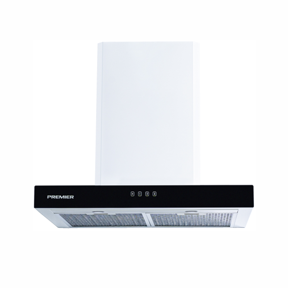 Kitchen hood Premier T SHAPE, White | MUZ