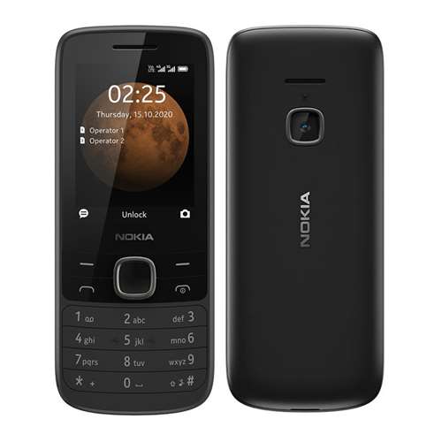 Телефон Nokia 225 4G Dual Sim (Qora)