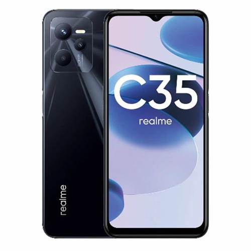 Realme C35 4/128GB (Qora)