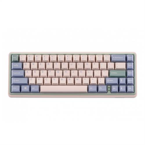 Клавиатура Varmilo Minilo VXT67 Eucalyptus [Gateron G Pro 2.0 Красный Switch] / EN Розовый | ERC