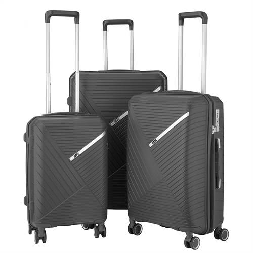 Suitcase set 2E, SIGMA,(L+M+S) 3 in 1, Graphite