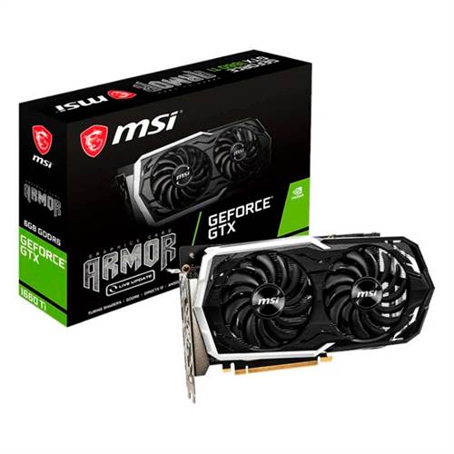 Видеокарта MSI GTX 1660Ti-ARMOR 6GB