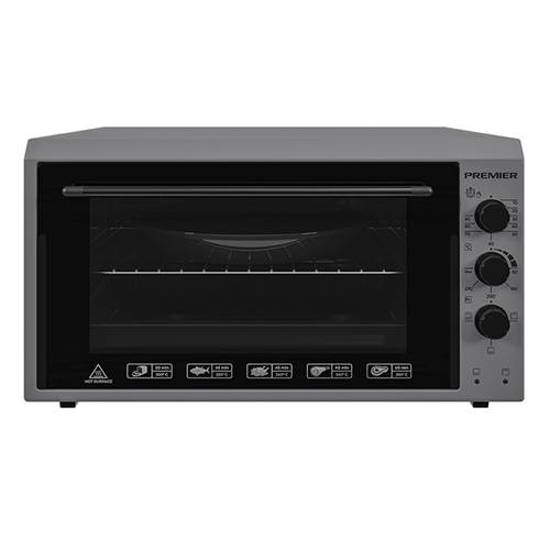 Mini oven Premiere PRO-ECO 45, Silver | MUZ