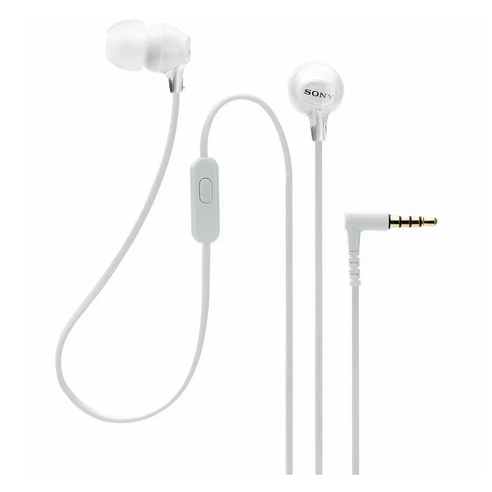 Earphone Sony MDR - EX15AP, White