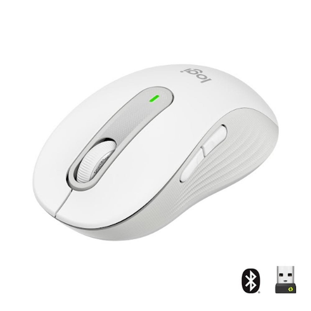 Mouse Logitech M650, Off White