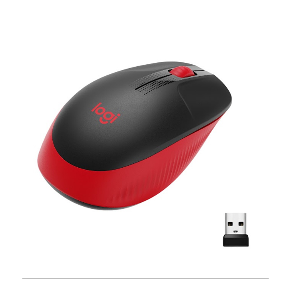 Mouse Logitech M190, Red