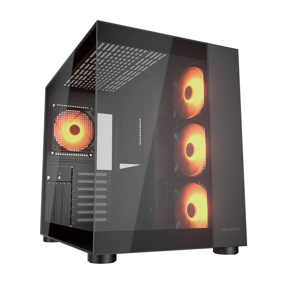 Case Cougar FV150 ARGB, Black